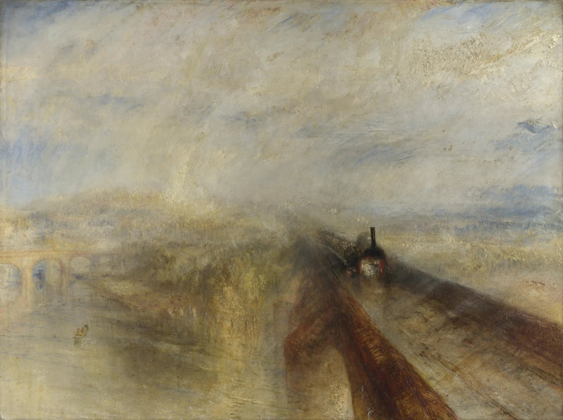 Pioggia, Vapore e Velocità - J. M. W. Turner