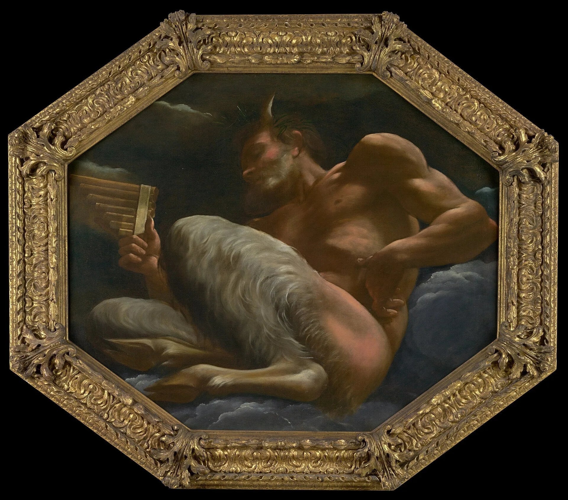 Poêle - Annibale Carracci image 1 copie de tableau peinte à la main