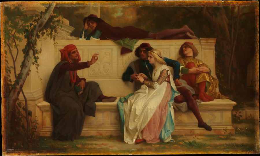 poeta fiorentino - Alexandre Cabanel