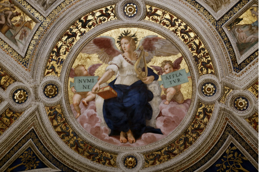 La Poésie, 1508-1511 – Raphaël, Chambre de la Signature