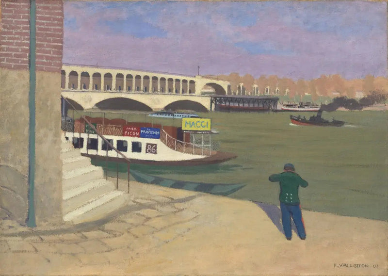 Point du Jour, quai de Seine - Félix Vallotton