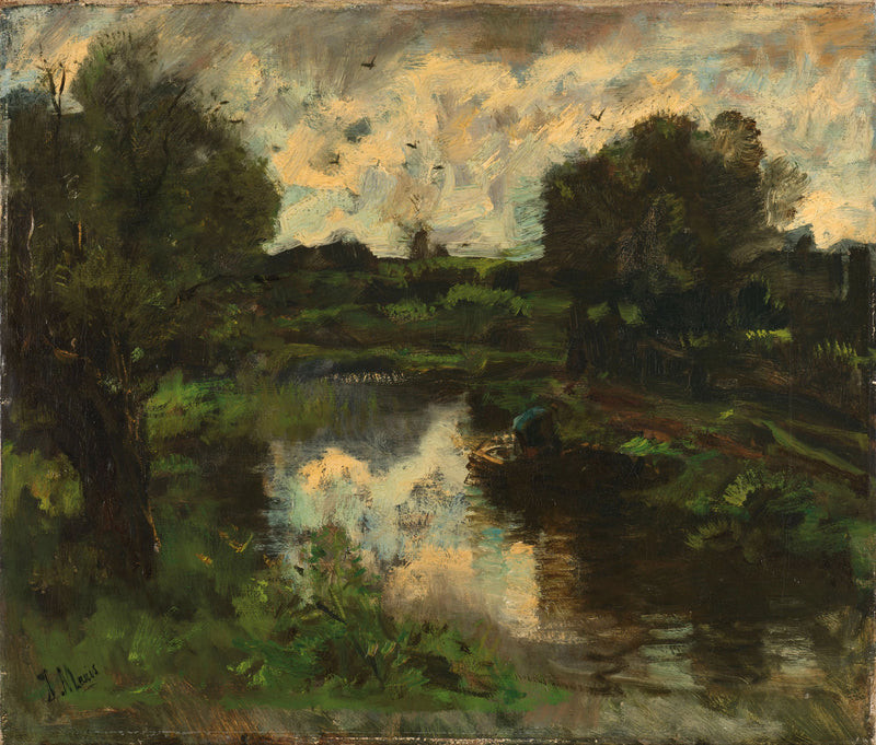 Polder après un orage - Jacob Maris