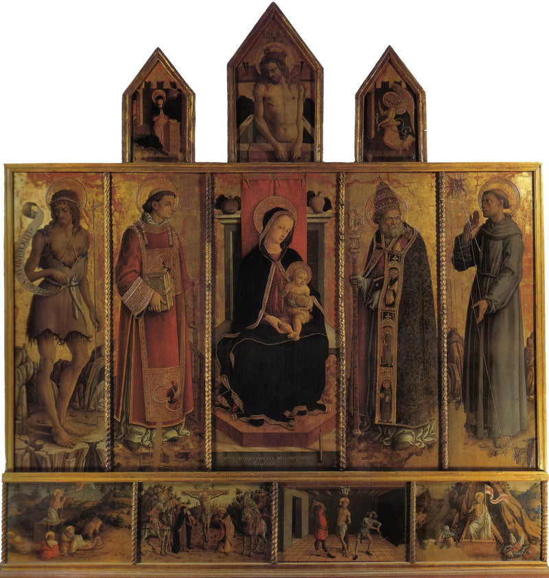 Polittico di Massa Fermana - Carlo Crivelli