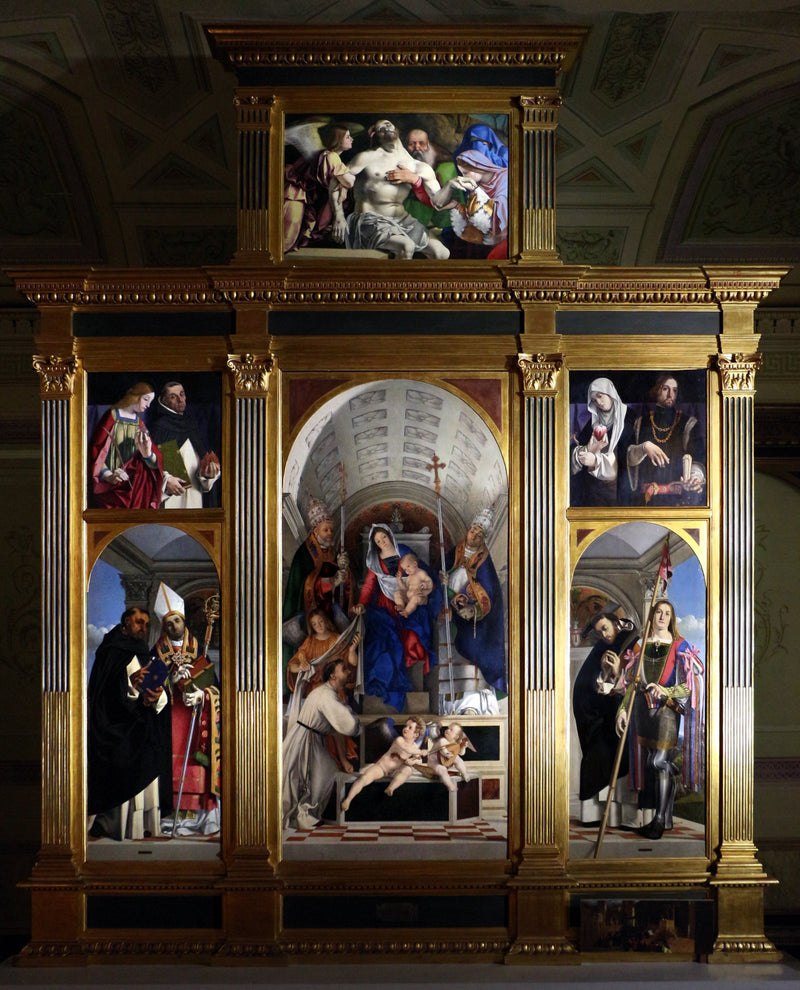 polyptyque di Recanati - Lorenzo Lotto