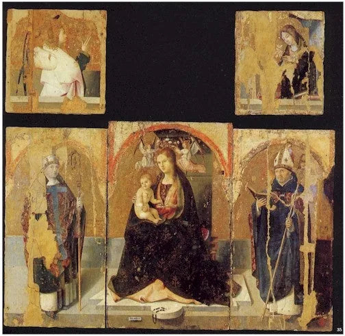 Polittico di san Gregorio - Antonello da Messina