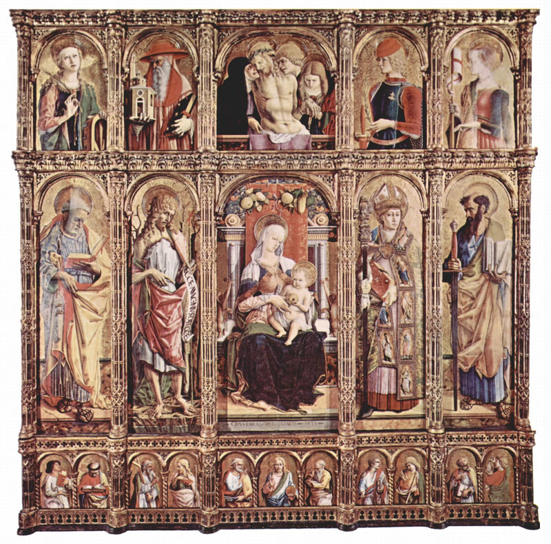 Polittico di Sant'Emidio - Carlo Crivelli
