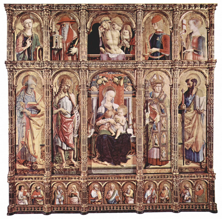 Polittico di Sant'Emidio - Carlo Crivelli