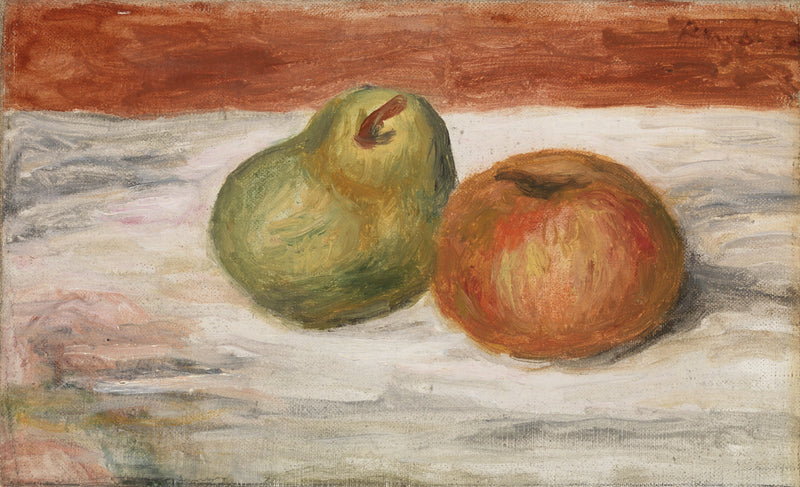 Mela e pera (Mela e pera) - Pierre-Auguste Renoir