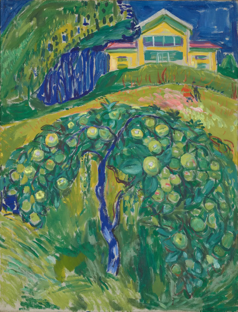 Mela nel giardino - Edvard Munch