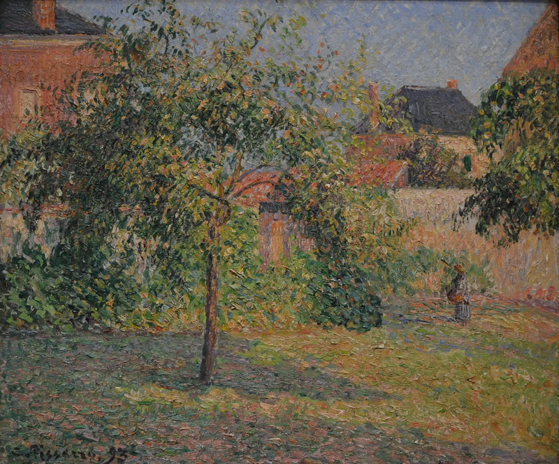 Mela nel prato, Éragny - Camille Pissarro