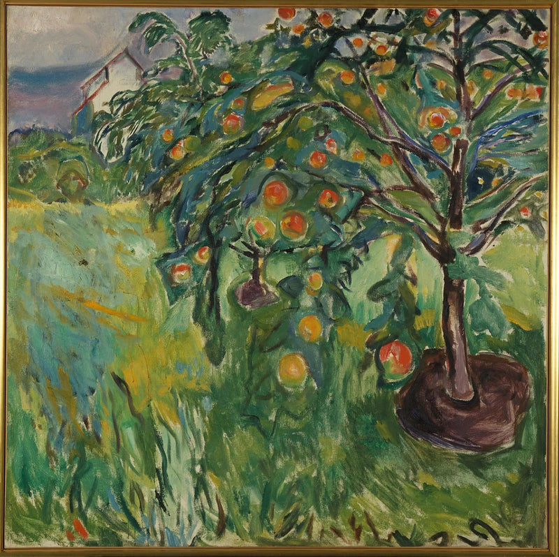 Mela vicino allo studio - Edvard Munch