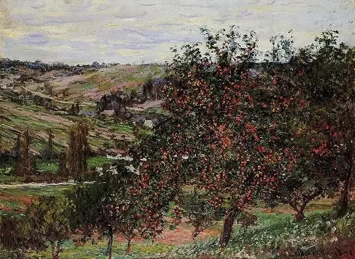 Meli vicino a Vétheuil - Claude Monet
