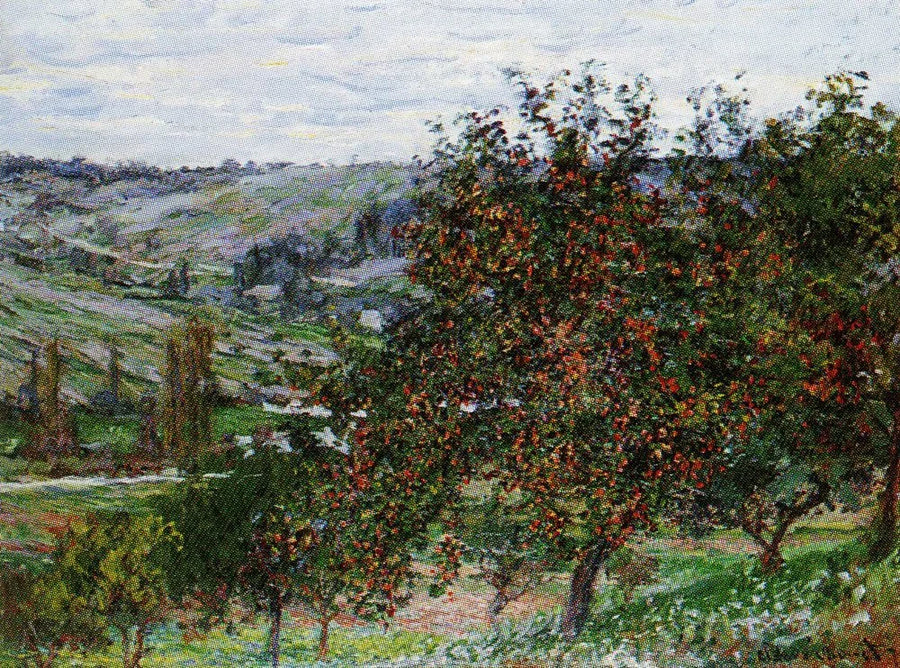 Meli vicino a Vétheuil W488 - Claude Monet