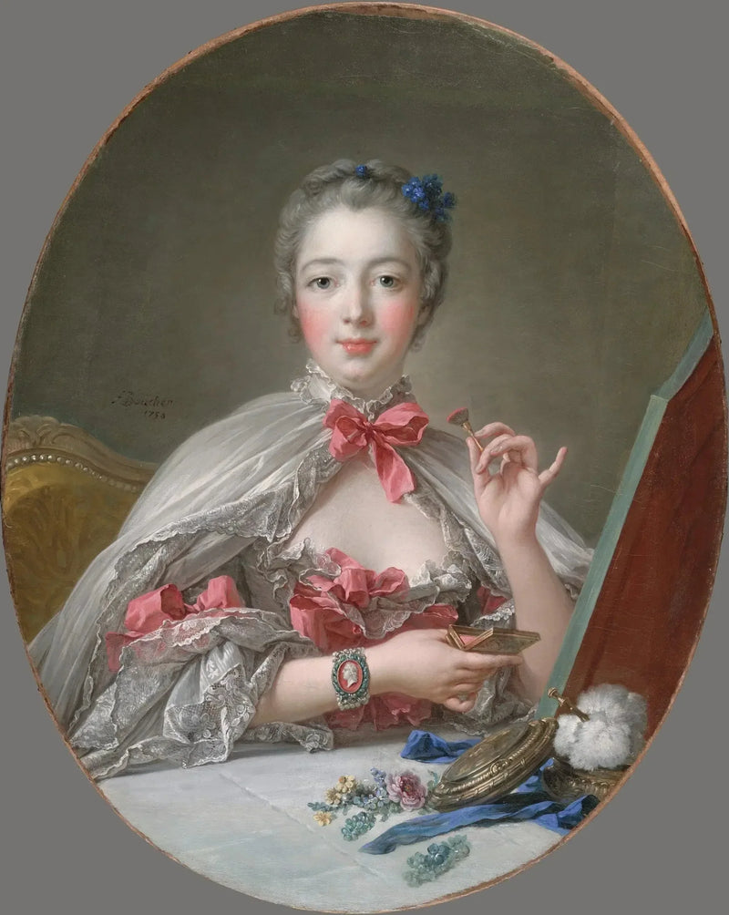 Pompadour al suo toilette - François Boucher