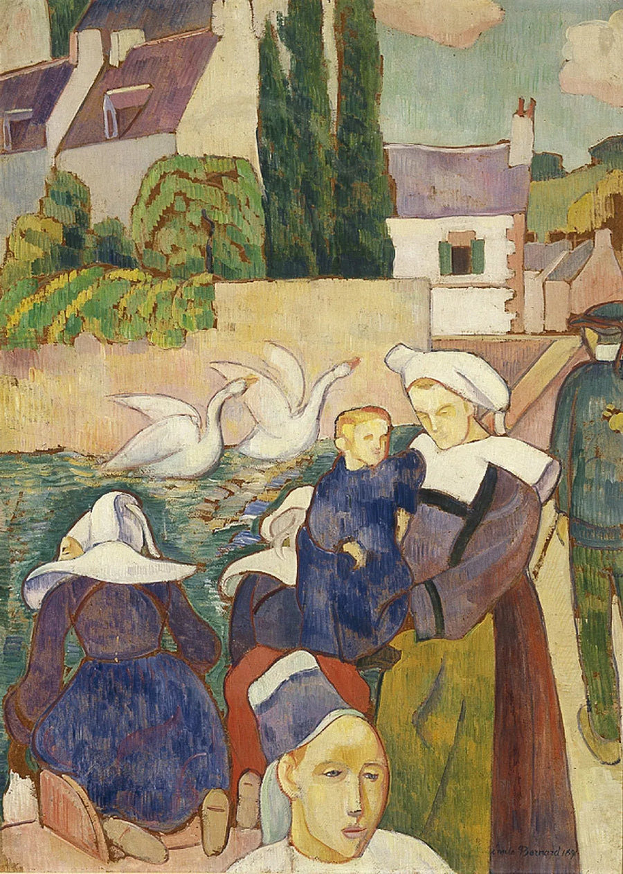 Ponte a Pont-Aven - Émile Bernard