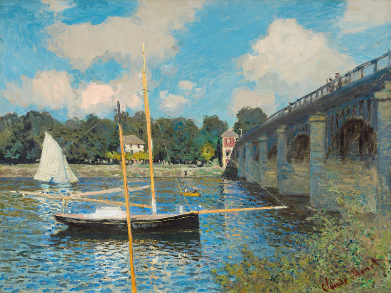Il ponte Argenteuil W312 - Claude Monet