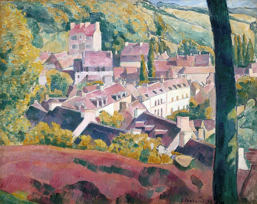 Pont-Aven visto dal Bois d'Amour - Émile Bernard