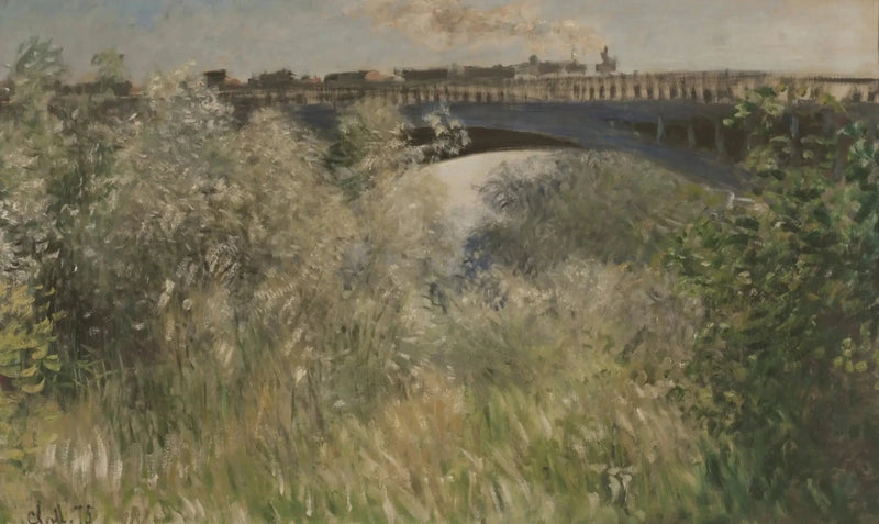Il ponte Chatou W367 - Claude Monet