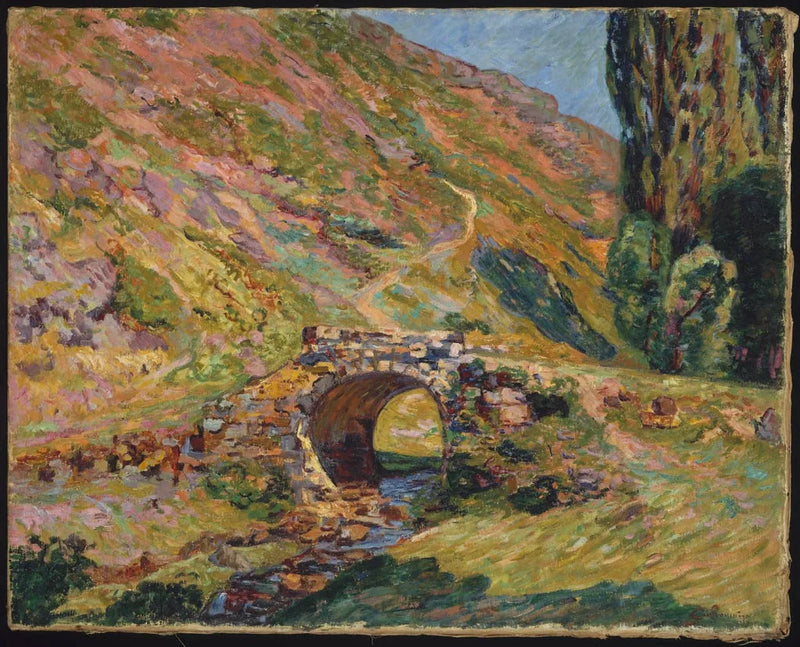 Ponte tra le montagne - Armand Guillaumin