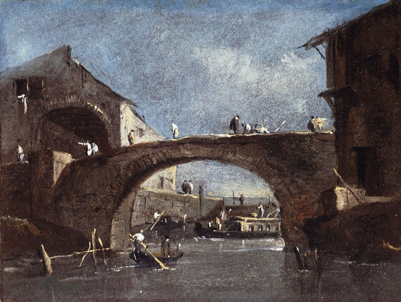 Ponte di Dolo - Francesco Guardi