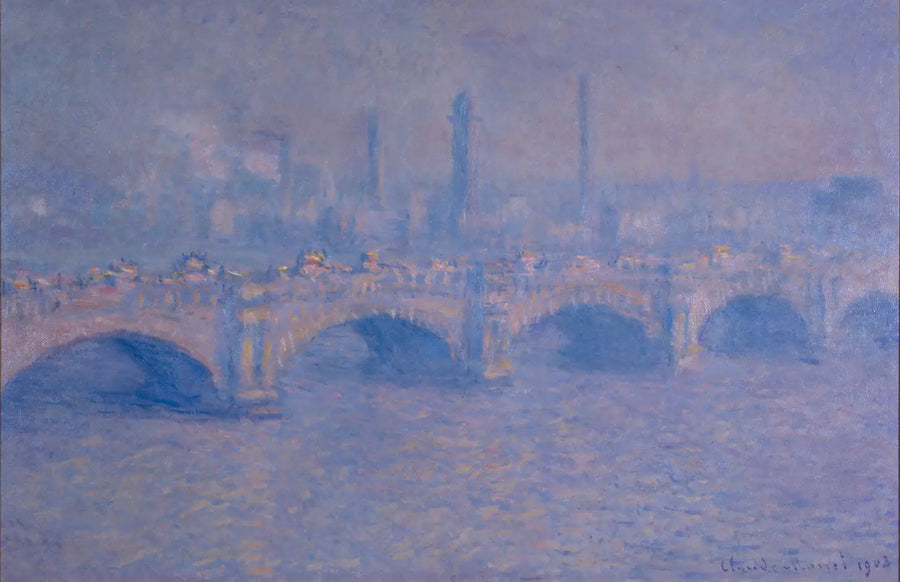 Ponte di Waterloo, effetto di sole - Claude Monet