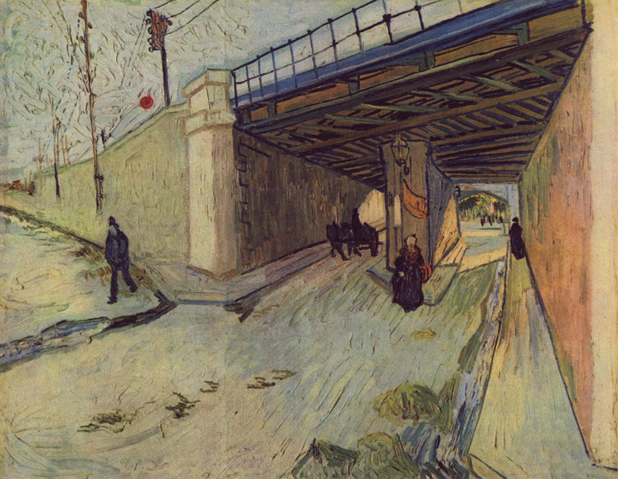 Ponte ferroviario su viale Montmajour, Arles, Il - Vincent van Gogh