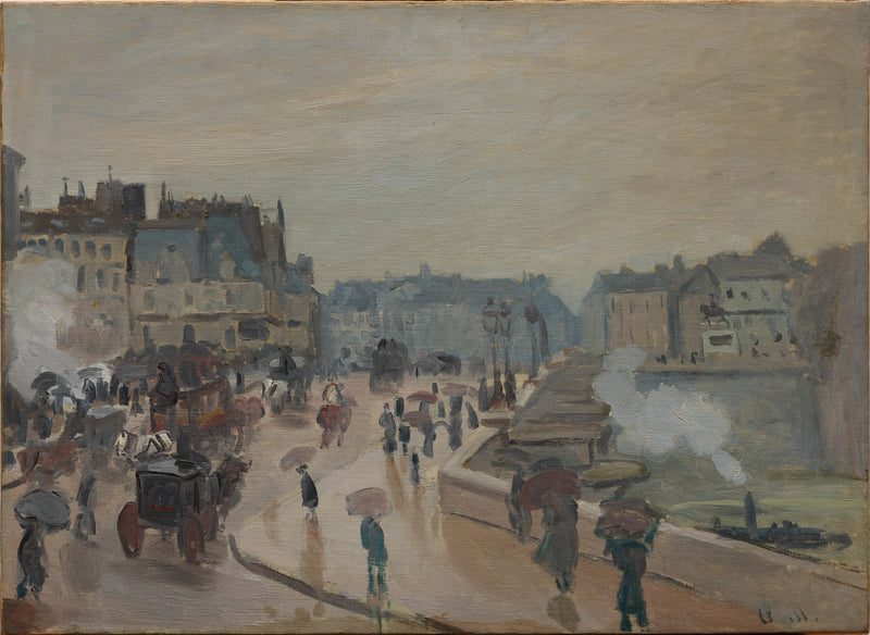 Il Pont Neuf W193 - Claude Monet