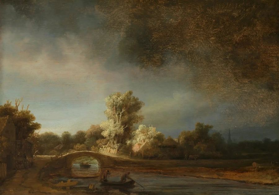 Il Ponte di pietra - Rembrandt