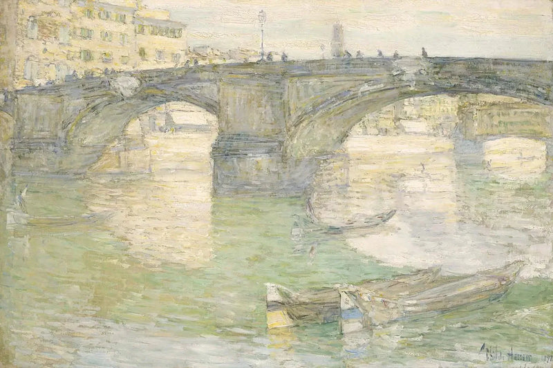 Pont Santa Trinità - Childe Hassam