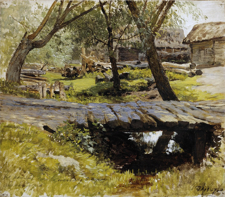 Ponte. Sloboda di Savvinskaya - Isaac Levitan