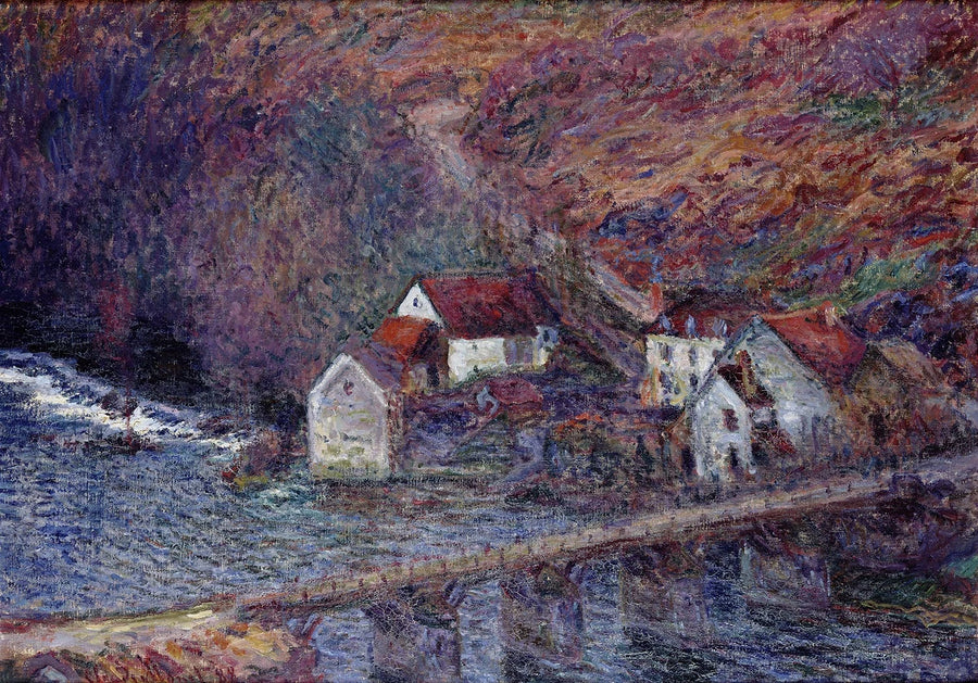 Il ponte di Vervy - Claude Monet