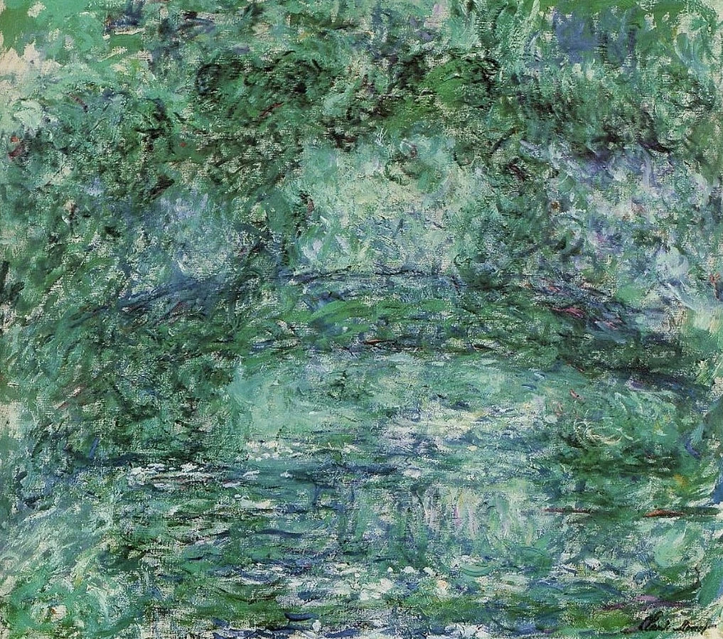 Le Pont japonais de Claude Monet, 1918–1924 – collection Fukutake, Wildenstein 1920
