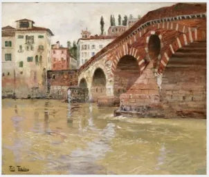 Ponte Vecchio, Verona – Frits Thaulow