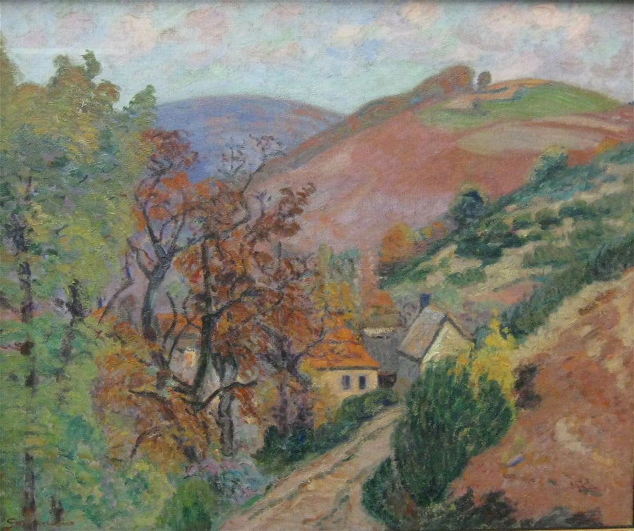 Pontgibaud, il Hameau de Peschadoire" - Armand Guillaumin