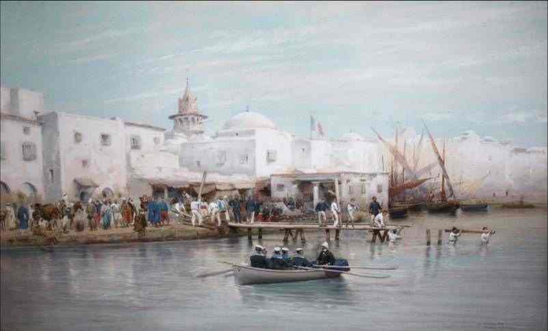 Port di Bizerte - Édouard Detaille