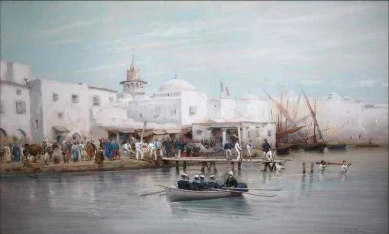 Port di Bizerte - Édouard Detaille