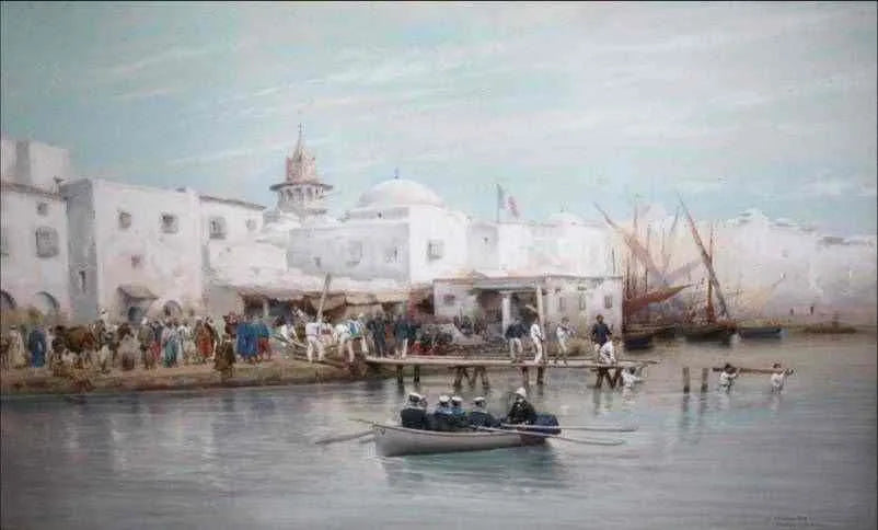 Port di Bizerte - Édouard Detaille