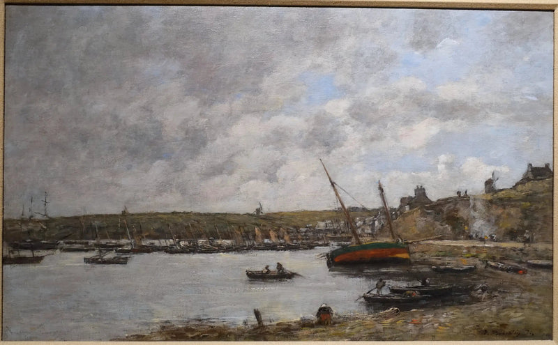 Porto di Camaret - Eugène Boudin