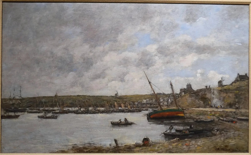 Porto di Camaret - Eugène Boudin