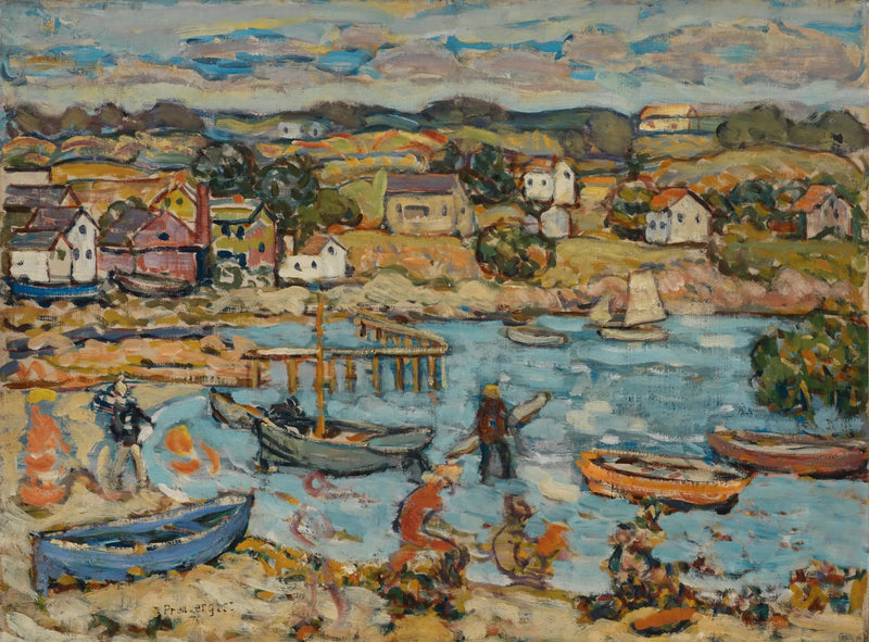 Porto di Marblehead - Maurice Prendergast