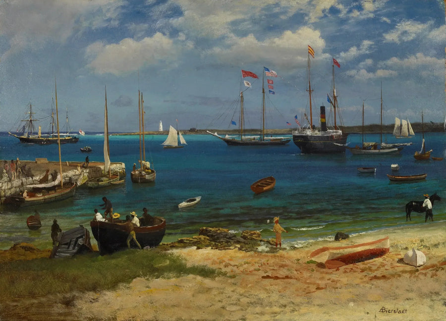 Porto di Nassau - Albert Bierstadt