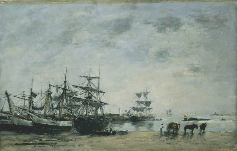 Porto di Portrieux - Eugène Boudin