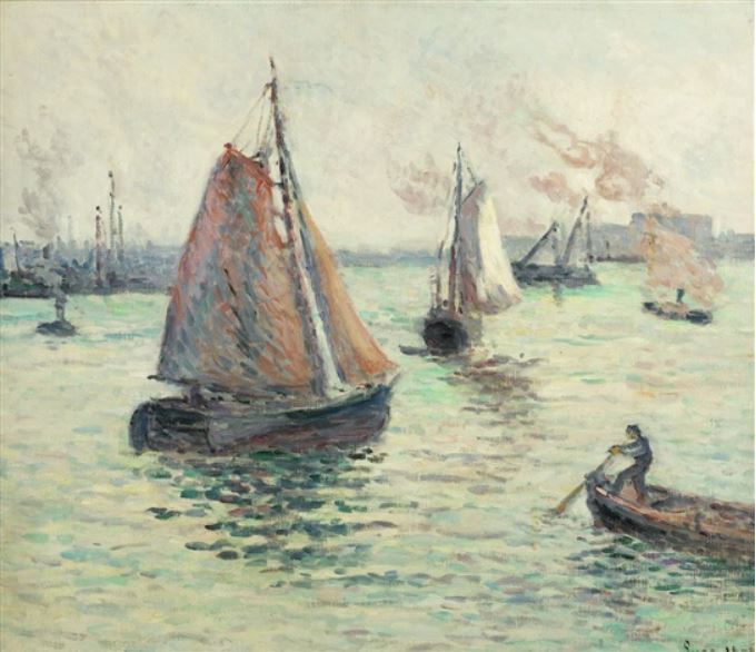 Porto di Rotterdam - Maximilien Luce