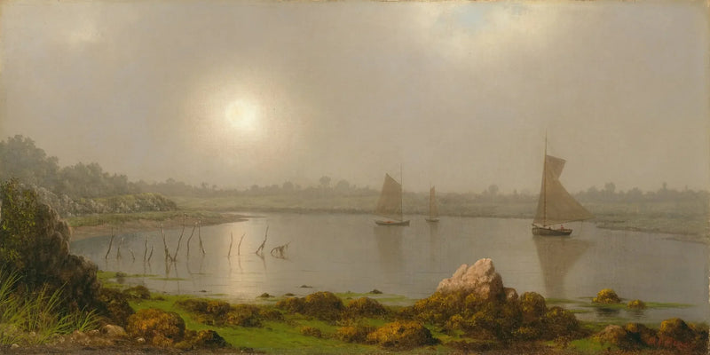 Porto di York, costa del Maine - Martin Johnson Heade