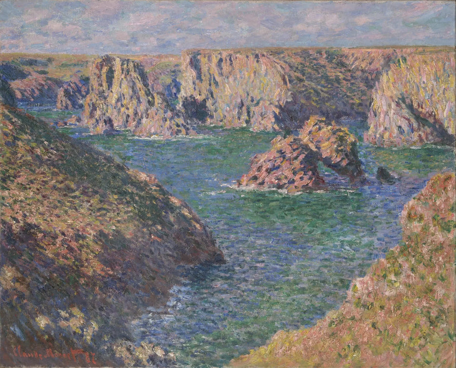 Port-Domois, isola Belle - Claude Monet