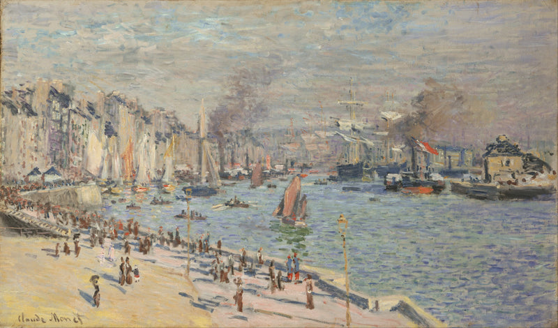 Porto di Le Havre W297 - Claude Monet