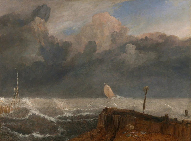 Porto Ruysdael - J. M. W. Turner
