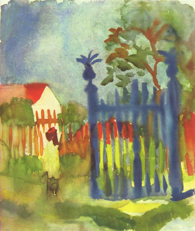 Portale del giardino - August Macke