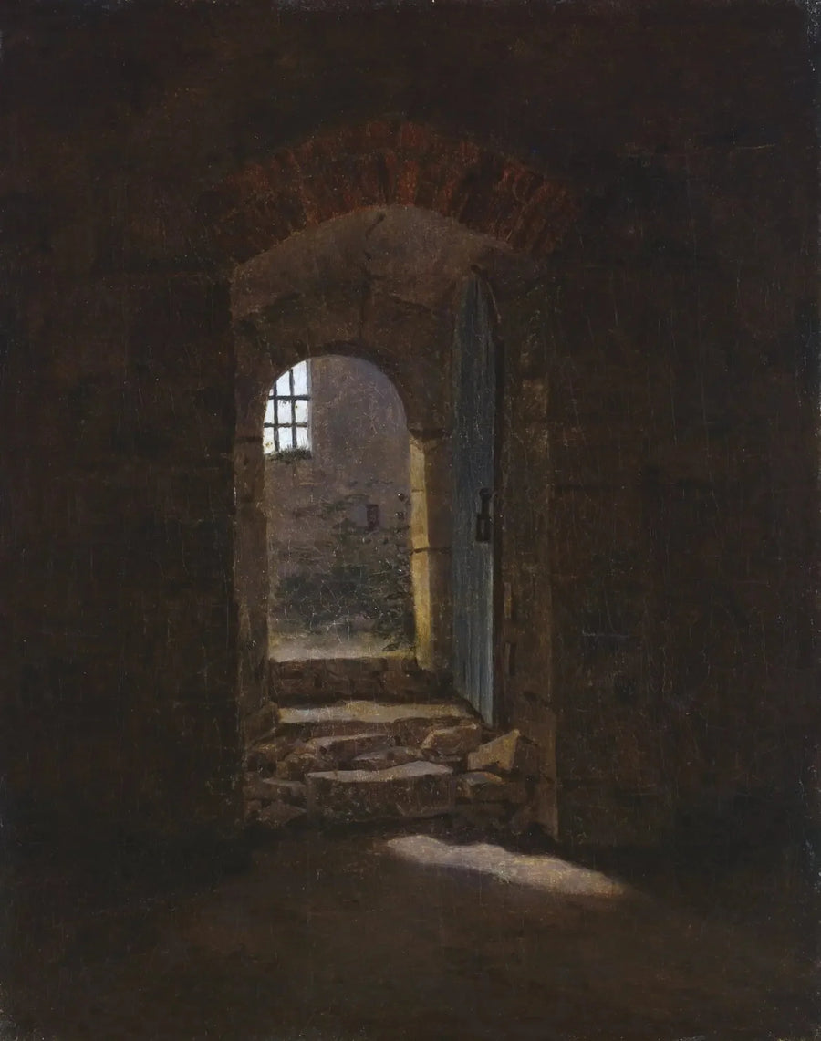 porta d'ingresso a Meissen - Caspar David Friedrich