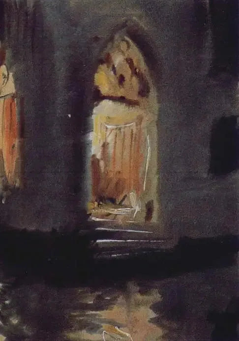 Porta d'ingresso del Palazzo Barbaro - Anders Zorn